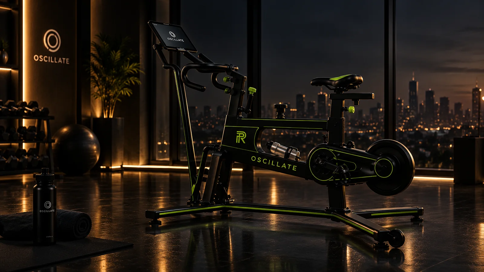 Oscillate spin bike by First Rizon